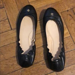 Tory Burch flats- worn twice